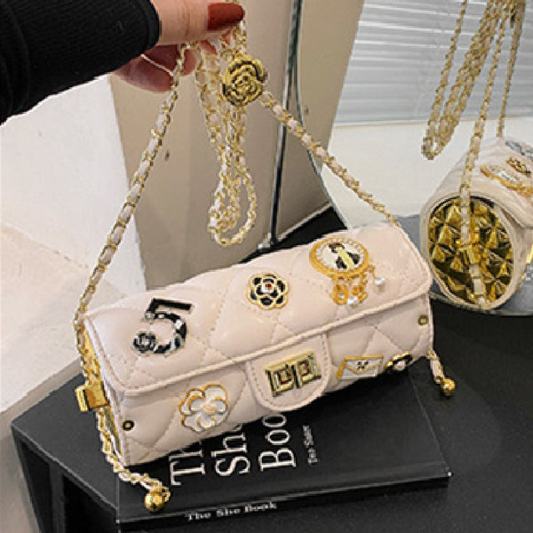 Casual Daily Patchwork Chains Bags(5 Colors)