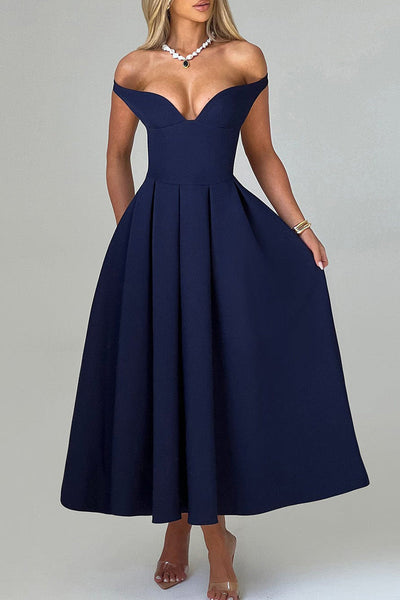 Sexy Backless V Neck Evening Dresses