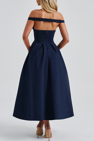 Sexy Backless V Neck Evening Dresses