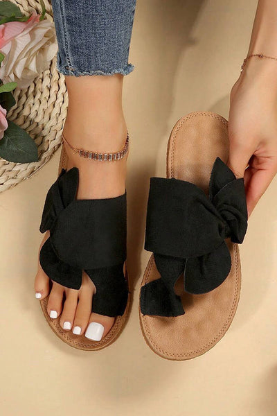 Casual Bow Soft Bottom Beach Sandals