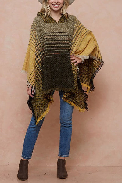 Grand Canyon Hooded Poncho