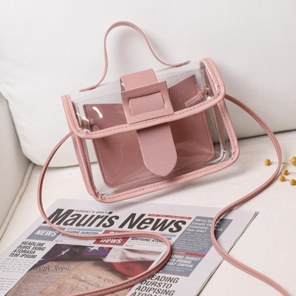 Fashion Casual Transparent Crossbody Bag