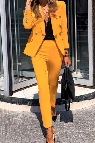 Fashion Chic Casual Suit Two-piece