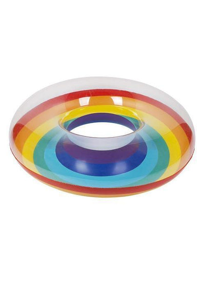 Rainbow Pool Float - girlyrose.com