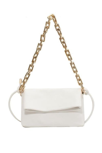 Fold Over Chain Purse