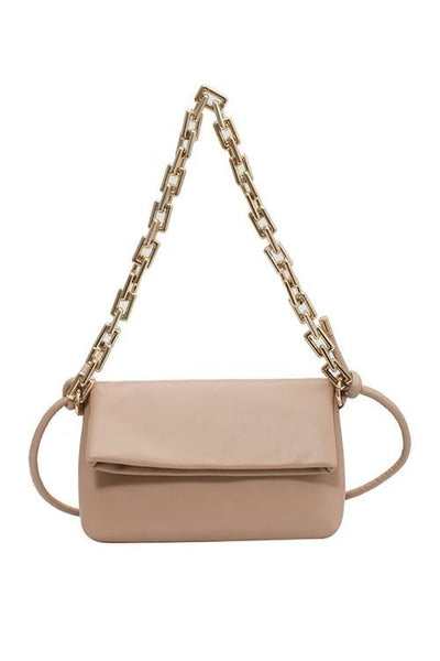 Fold Over Chain Purse