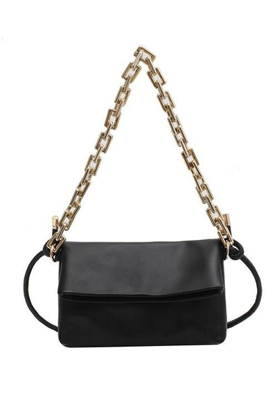 Fold Over Chain Purse